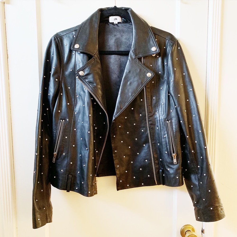 LPA CRYSTAL STUDDED JACKET